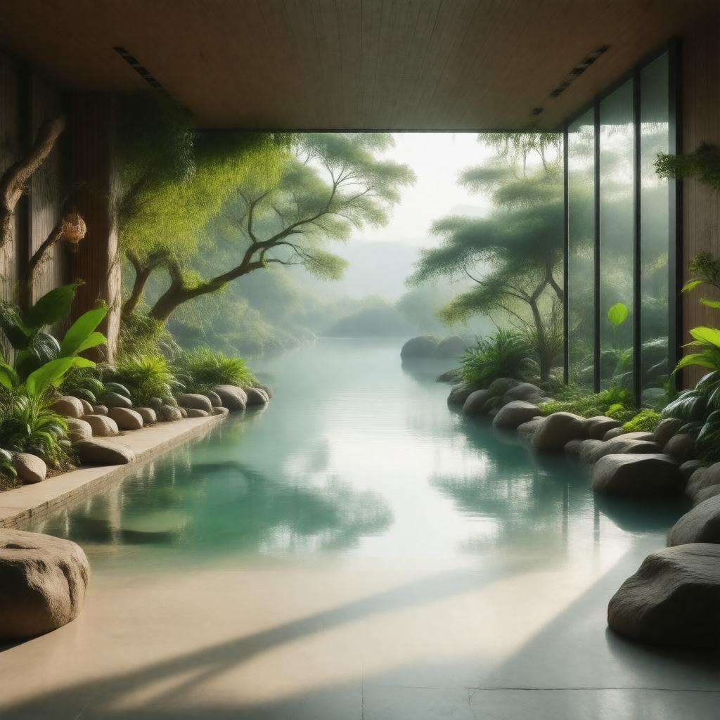 AI-created image of The Prince's Foundation for Health and Wellbeing