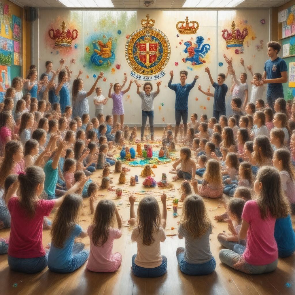 Click to view larger image AI-created image of The Prince's Foundation for Youth