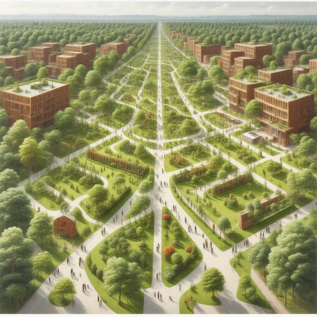 AI-created image of The Prince's Foundation for the Built Environment and Community Regeneration