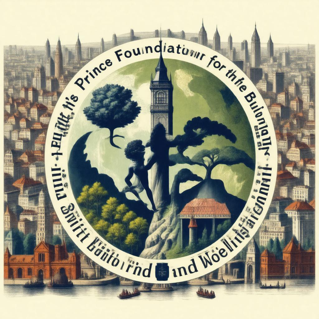 AI-created image of The Prince's Foundation for the Built Environment and Social Wellbeing