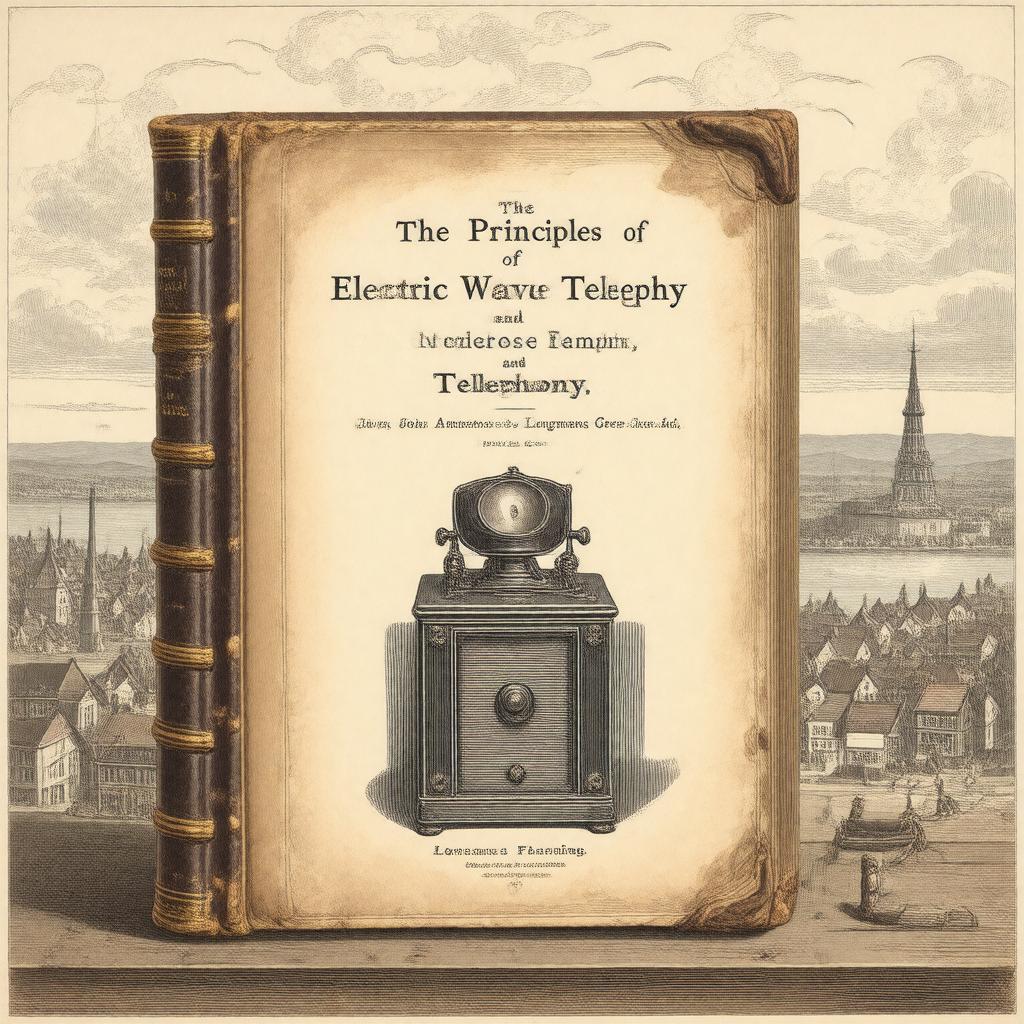 Click to view larger image AI-created image of The Principles of Electric Wave Telegraphy and Telephony