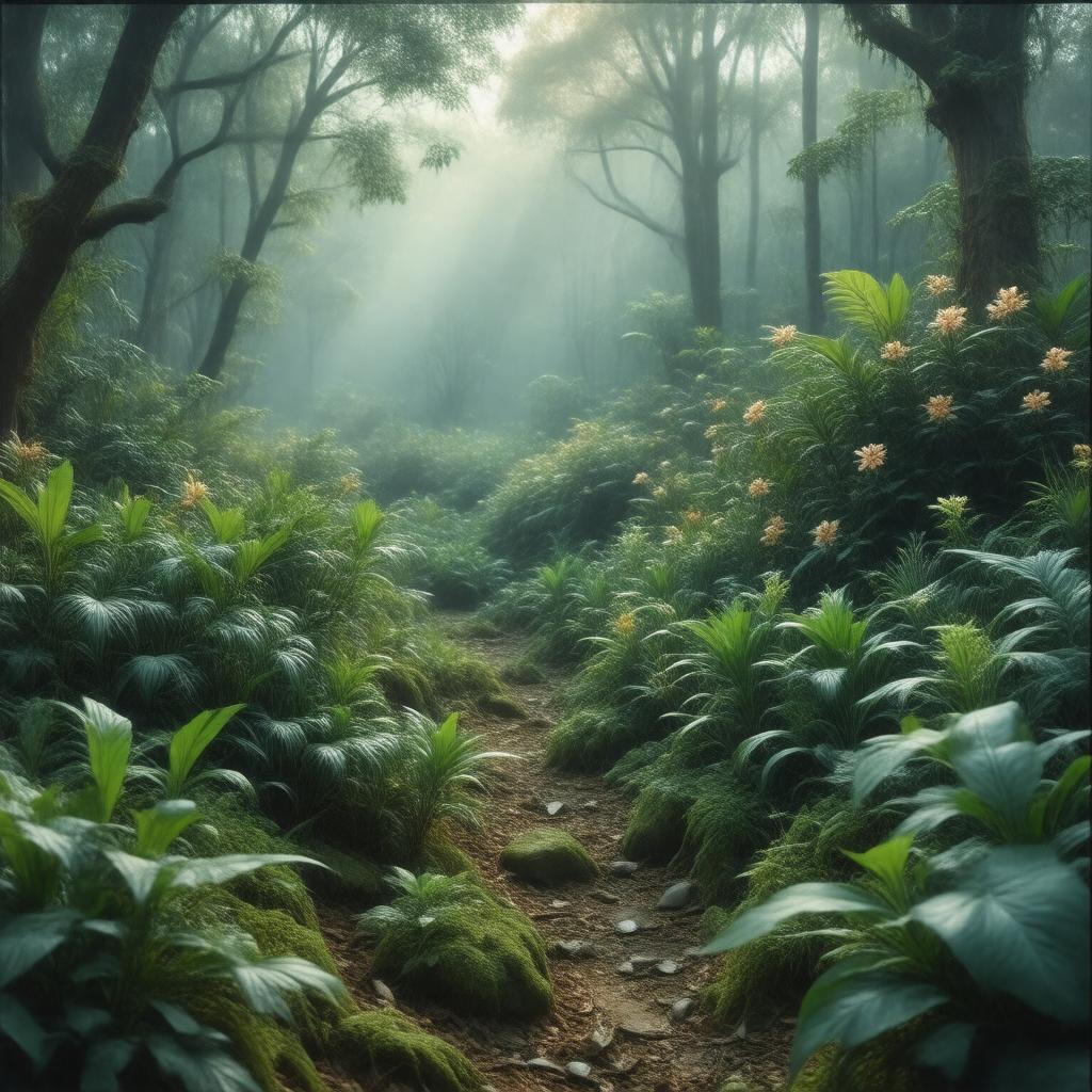 AI-created image of The Private Life of Plants