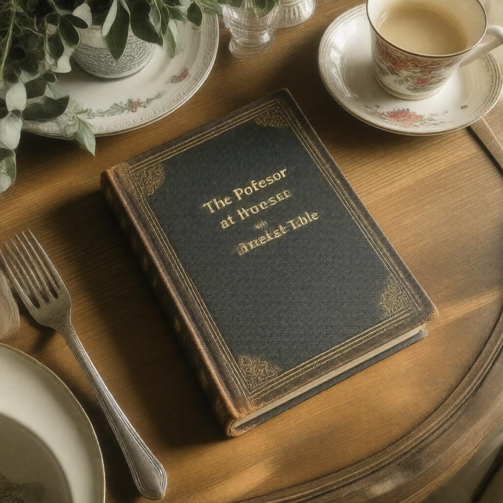 AI-created image of The Professor at the Breakfast-Table