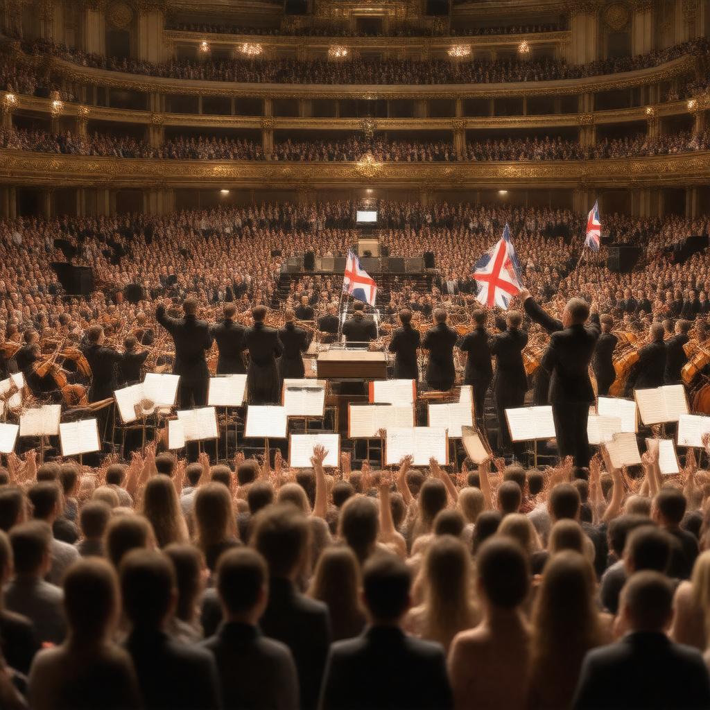 AI-created image of The Proms