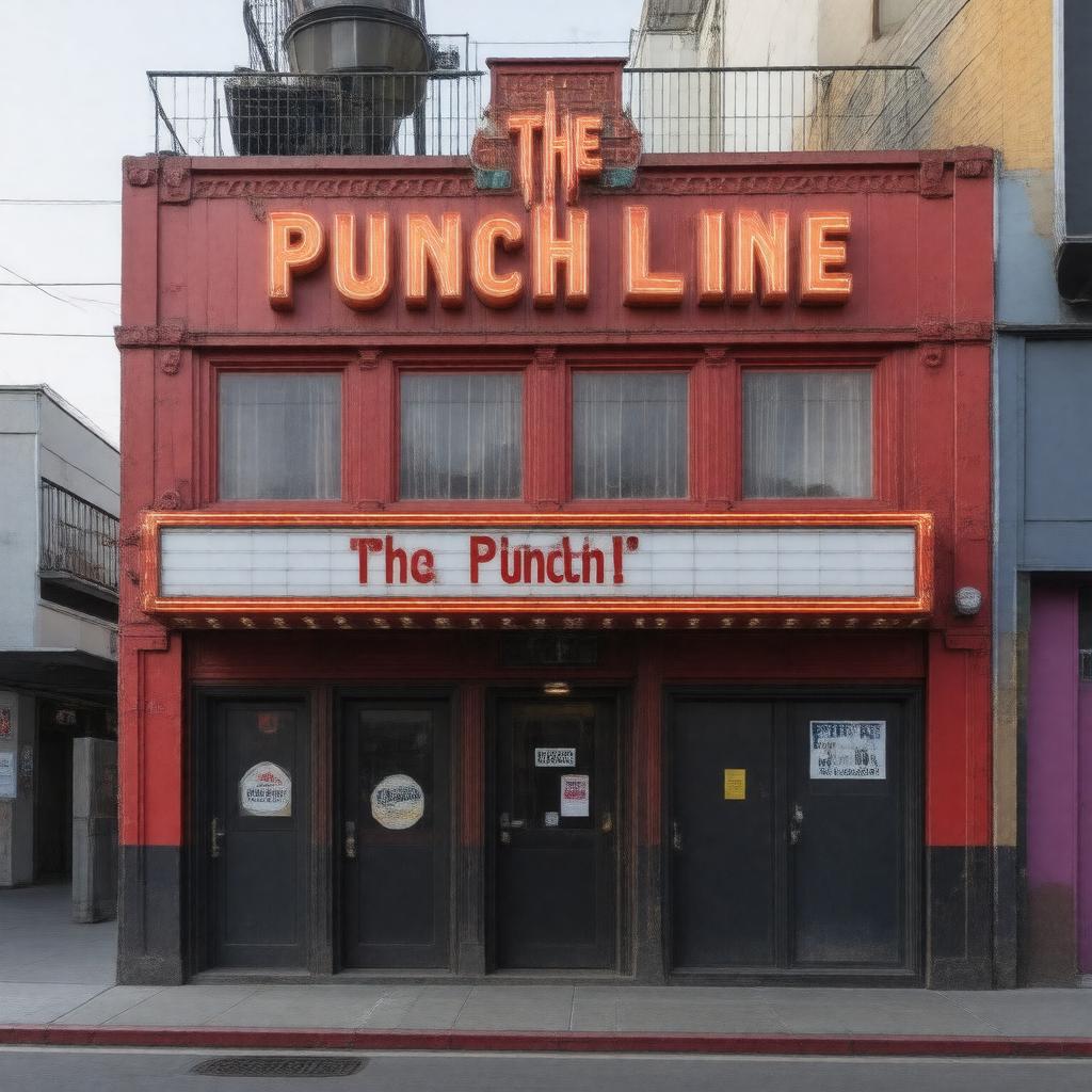 AI-created image of The Punch Line
