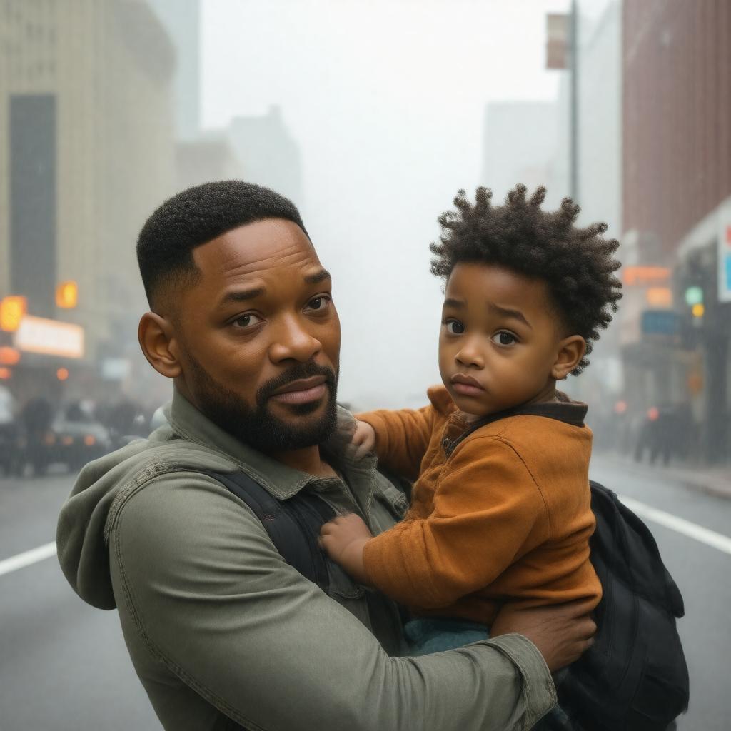 AI-created image of The Pursuit of Happyness (film)
