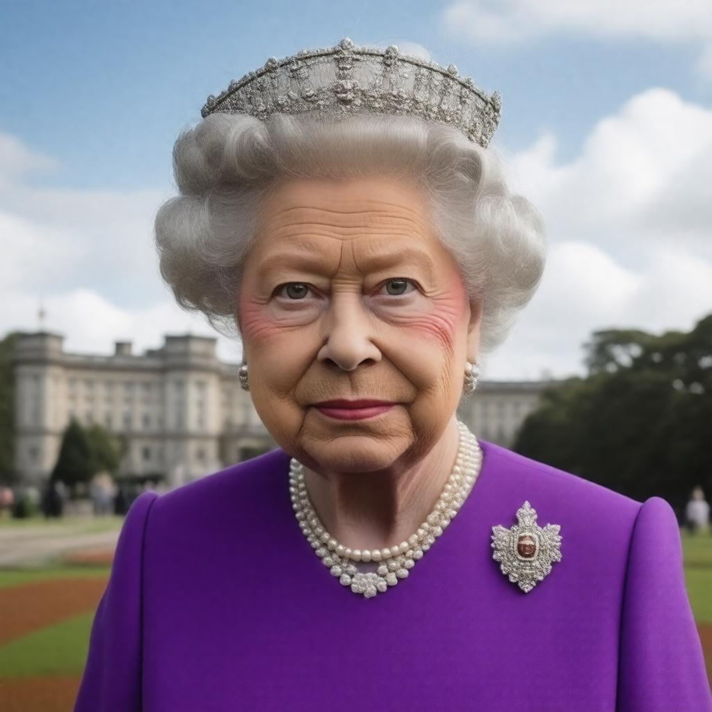 AI-created image of The Queen (2006 film)