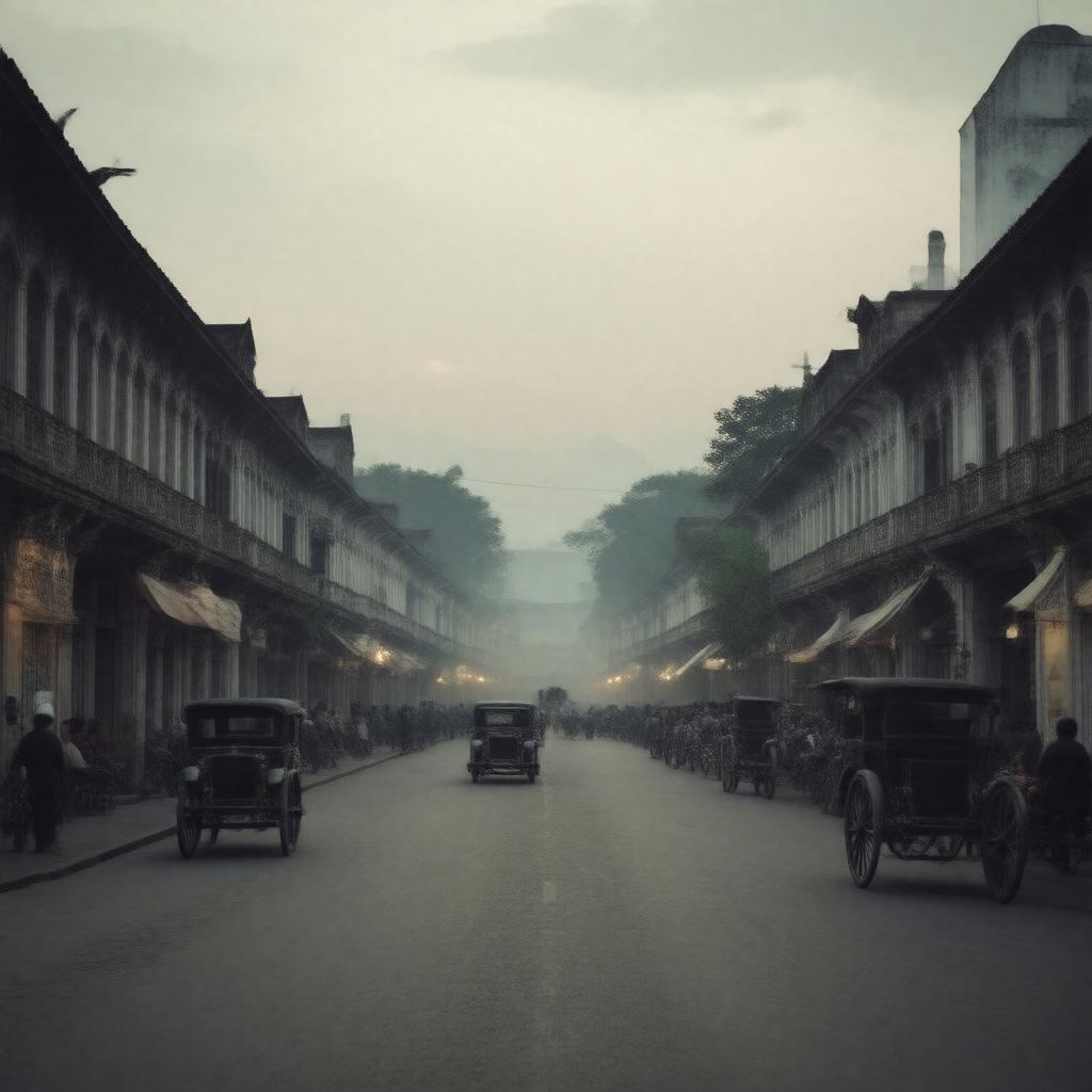 AI-created image of The Quiet American