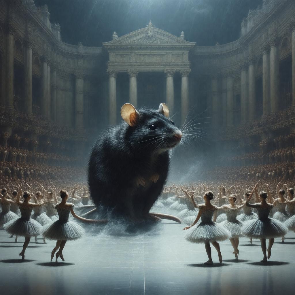 AI-created image of The Rat (ballet)
