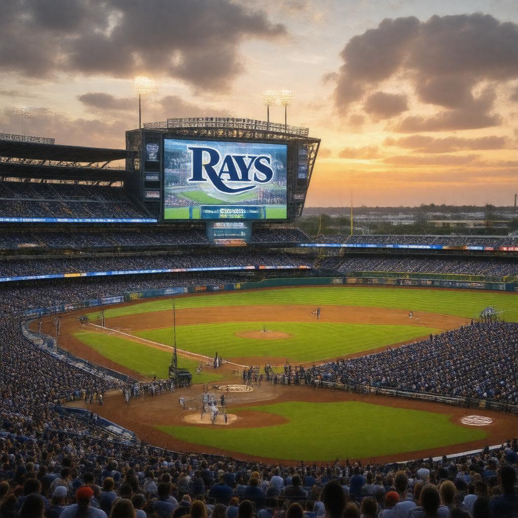 AI-created image of The Rays