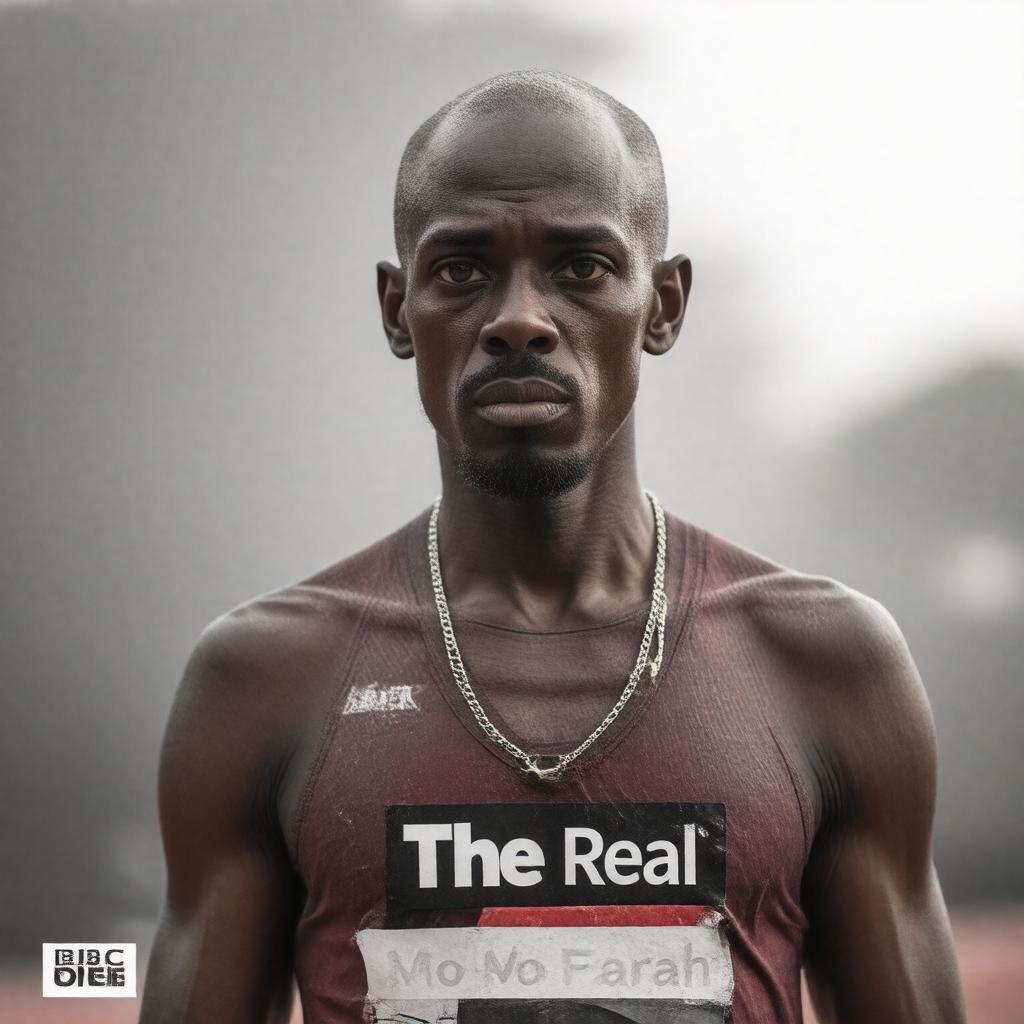 Click to view larger image AI-created image of The Real Mo Farah (BBC documentary)