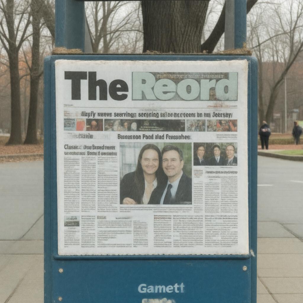 AI-created image of The Record (Bergen County)