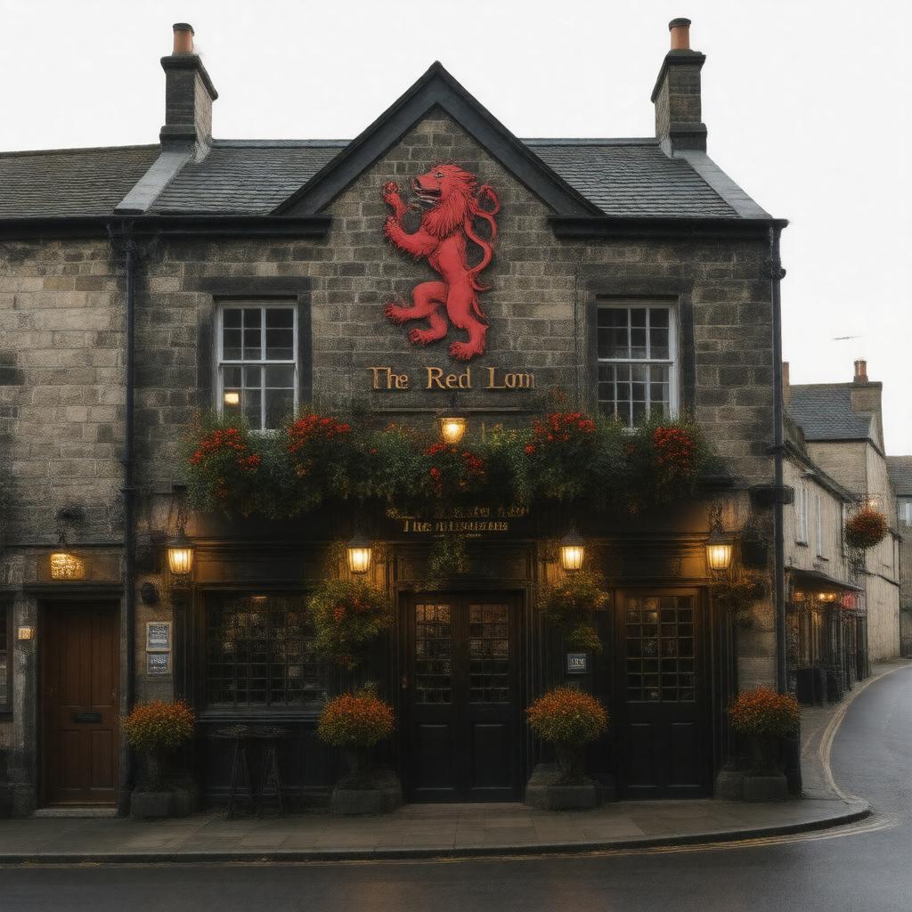 AI-created image of The Red Lion