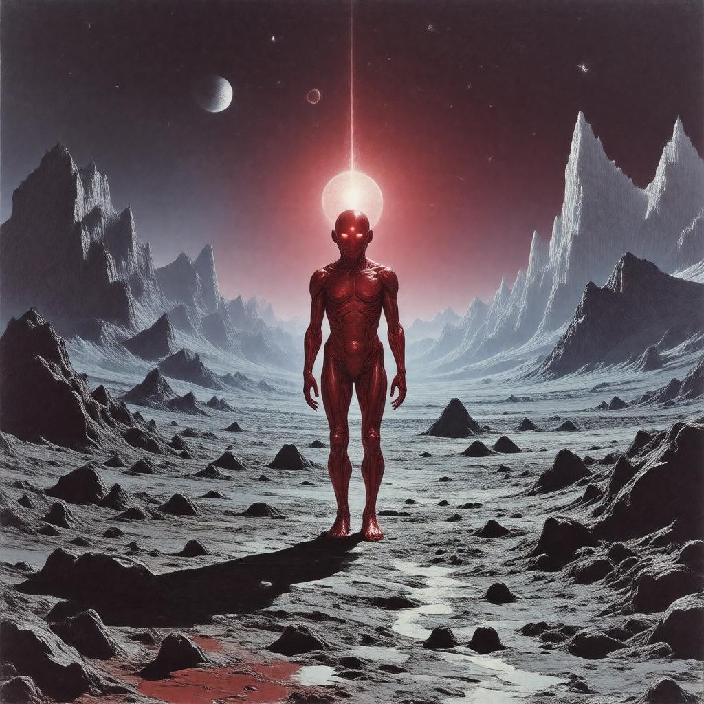 AI-created image of The Red Peri