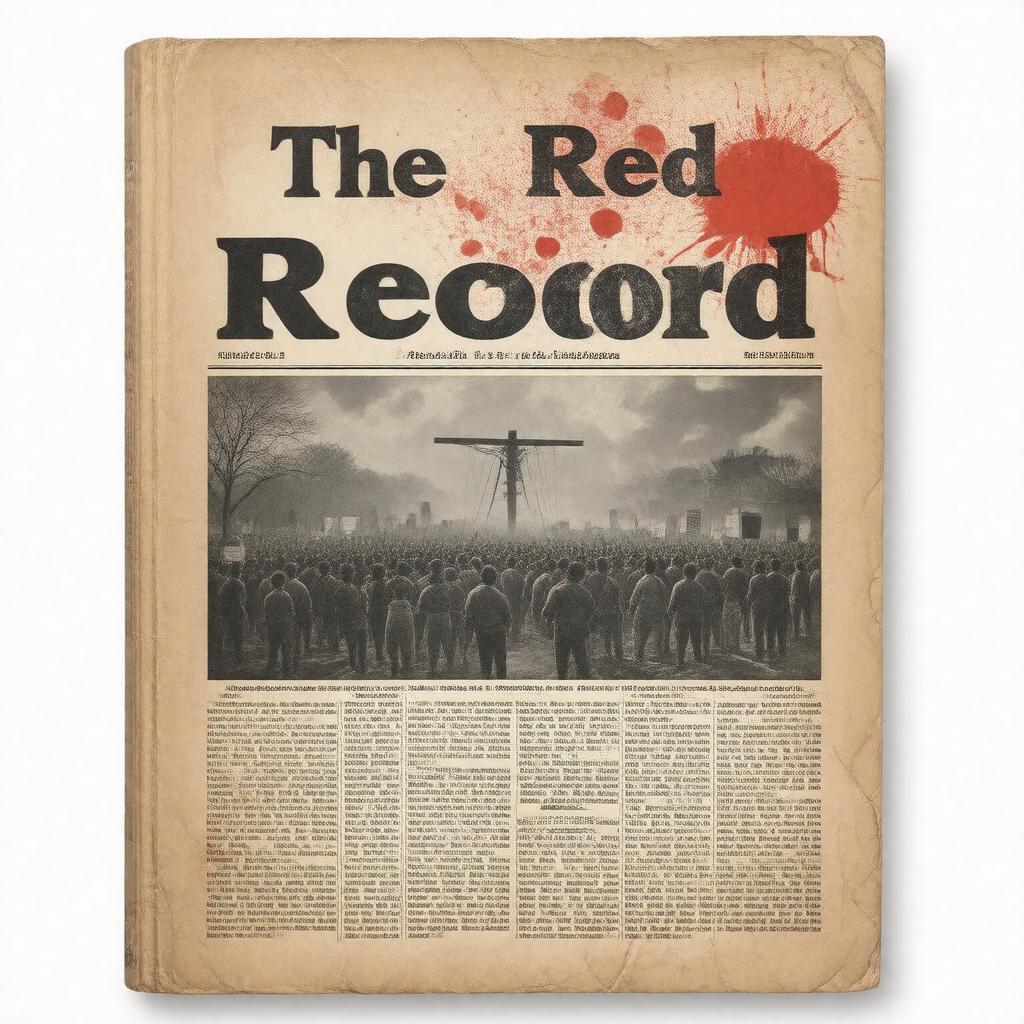 AI-created image of The Red Record