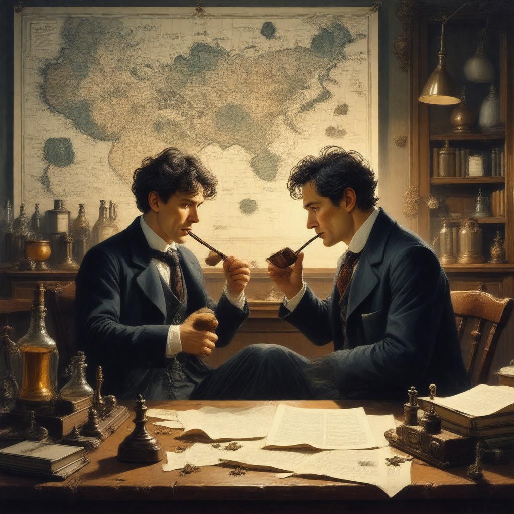 AI-created image of The Reigate Puzzle