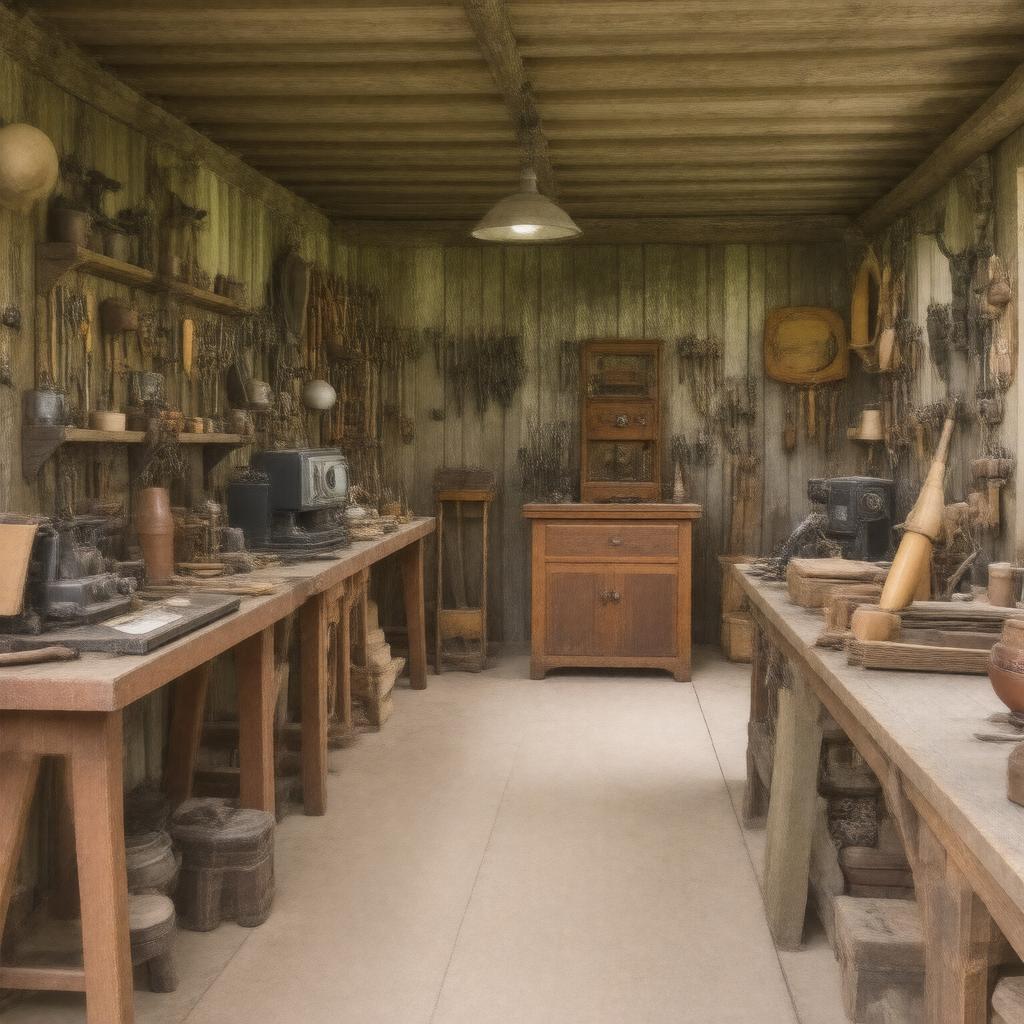 AI-created image of The Repair Shop