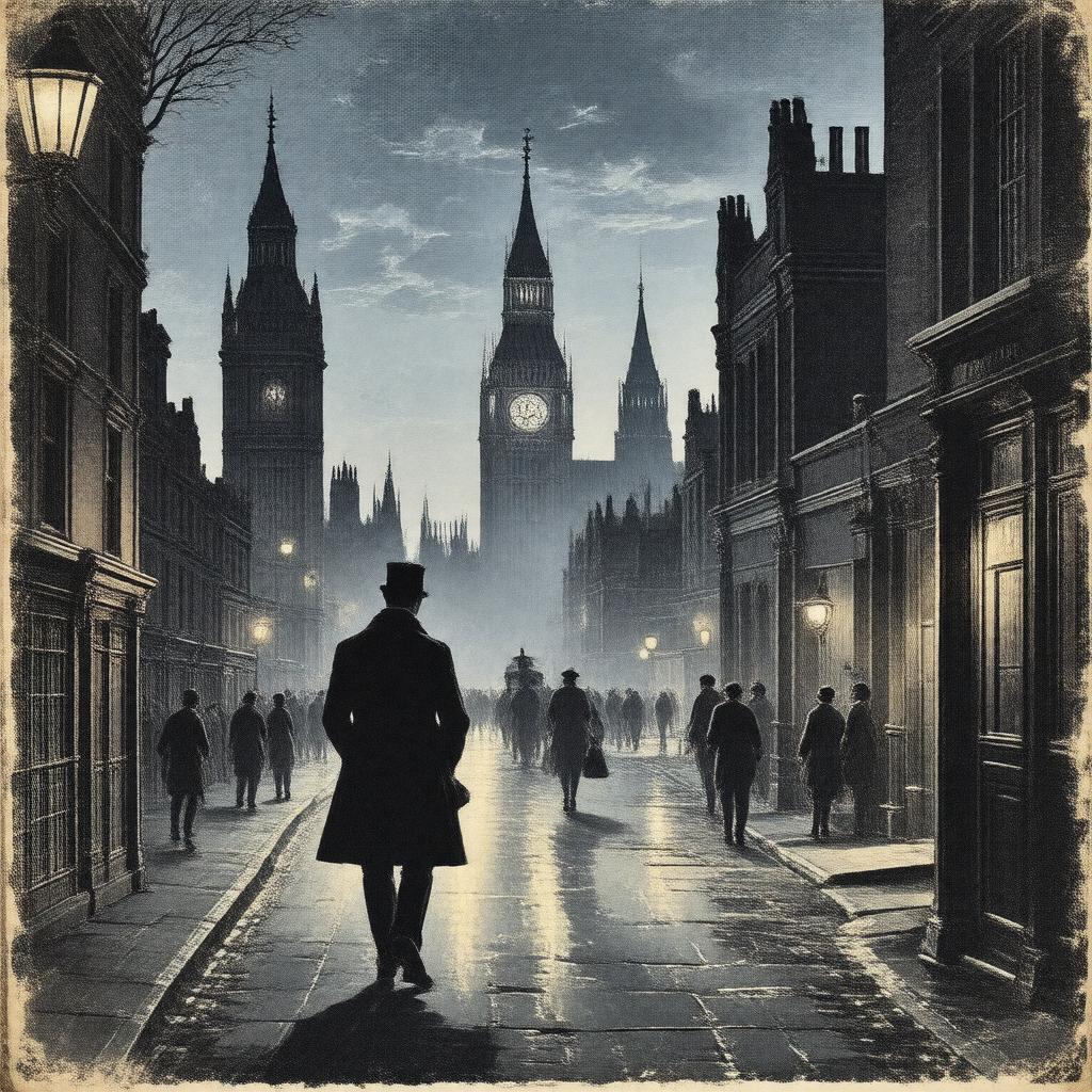 AI-created image of The Return of Sherlock Holmes