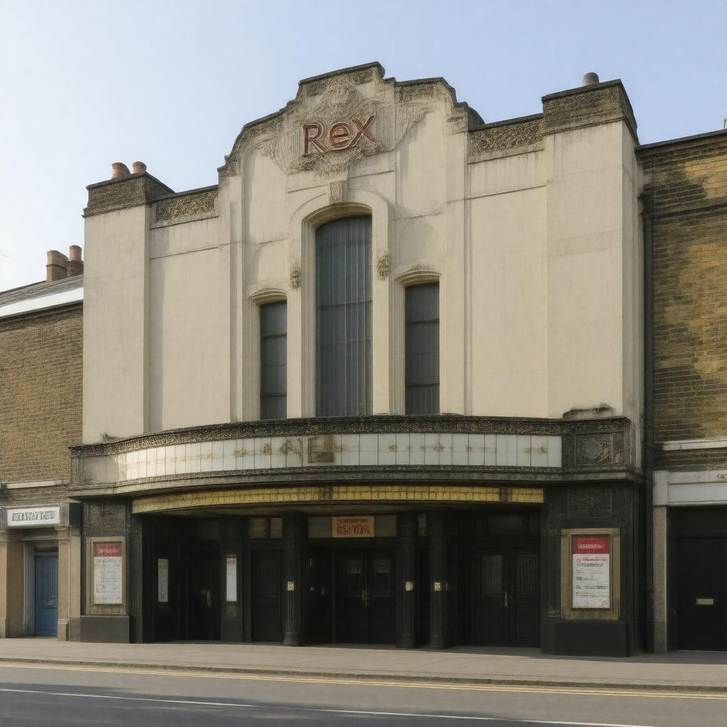 AI-created image of The Rex Cinema