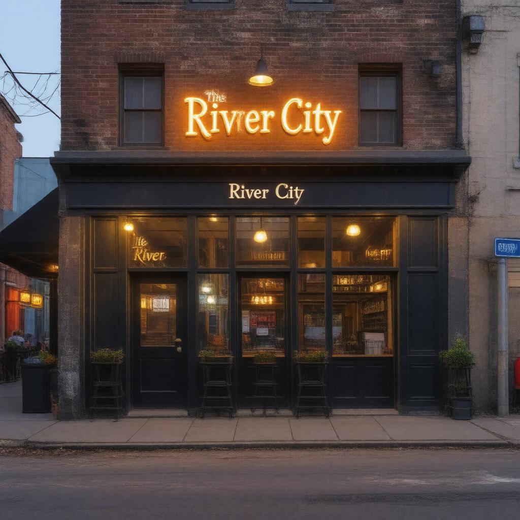 AI-created image of The River City