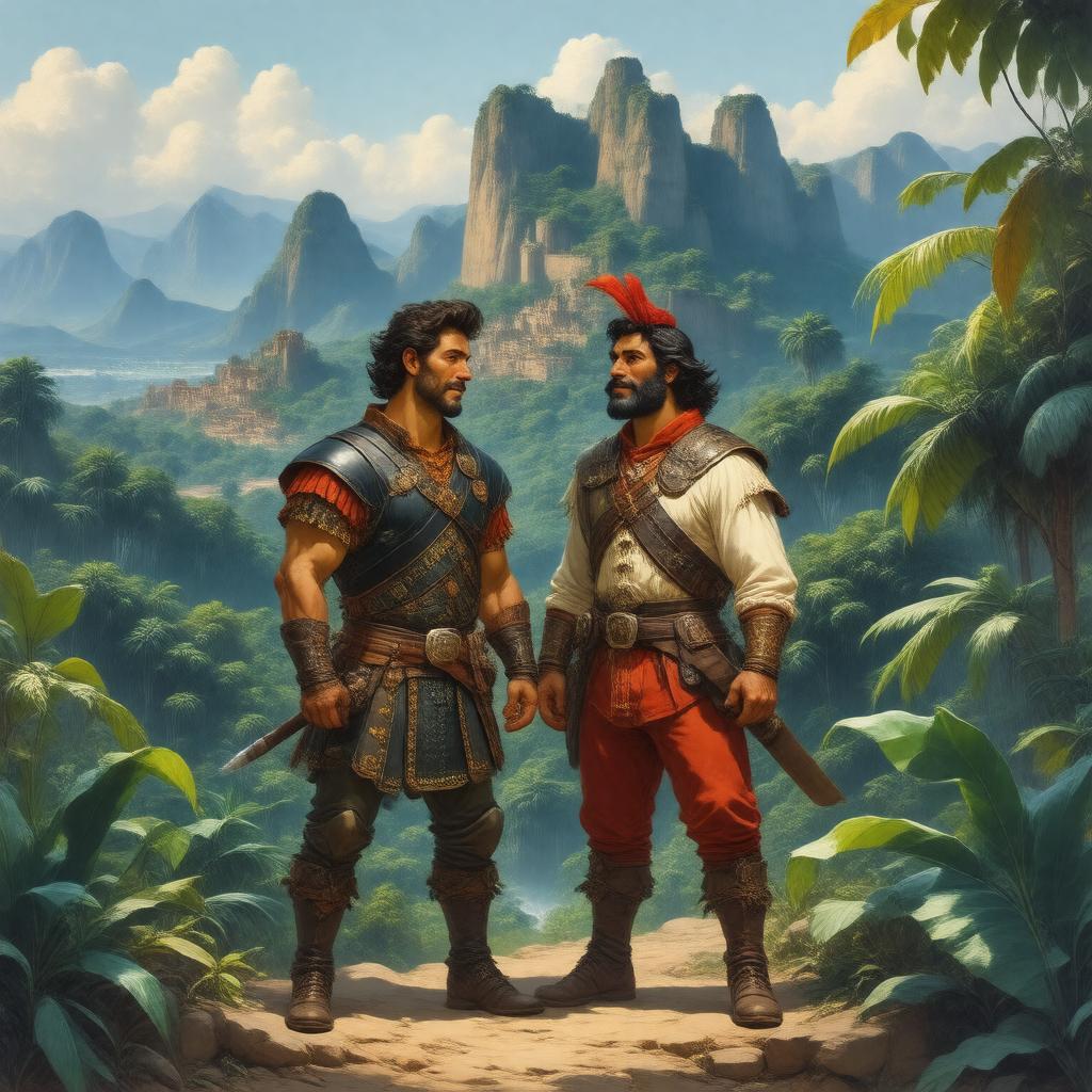 AI-created image of The Road to El Dorado