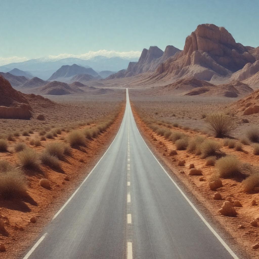 Click to view larger image AI-created image of The Road to Mars