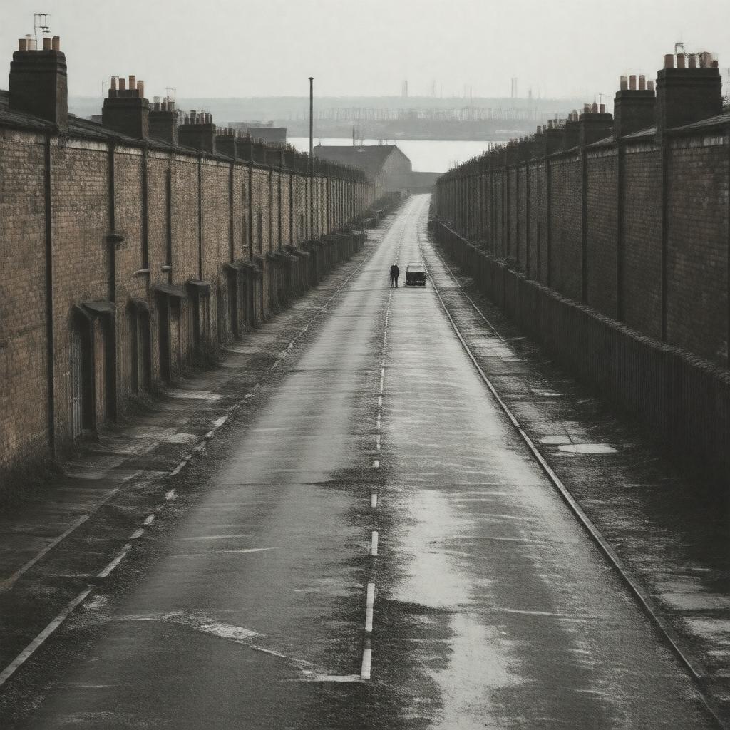 Click to view larger image AI-created image of The Road to Wigan Pier
