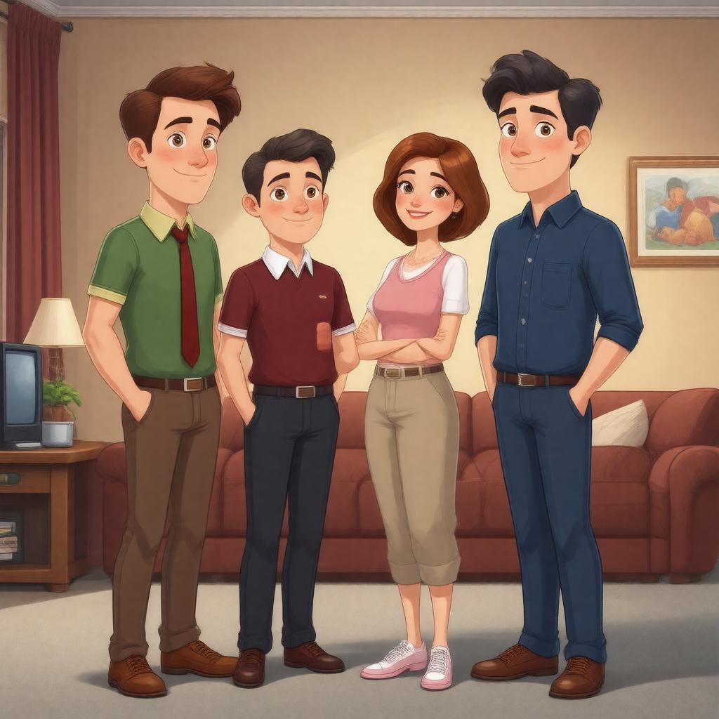 AI-created image of The Robinsons