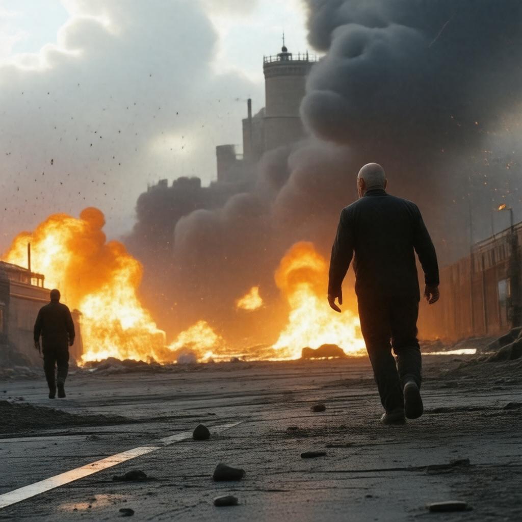 AI-created image of The Rock (film)