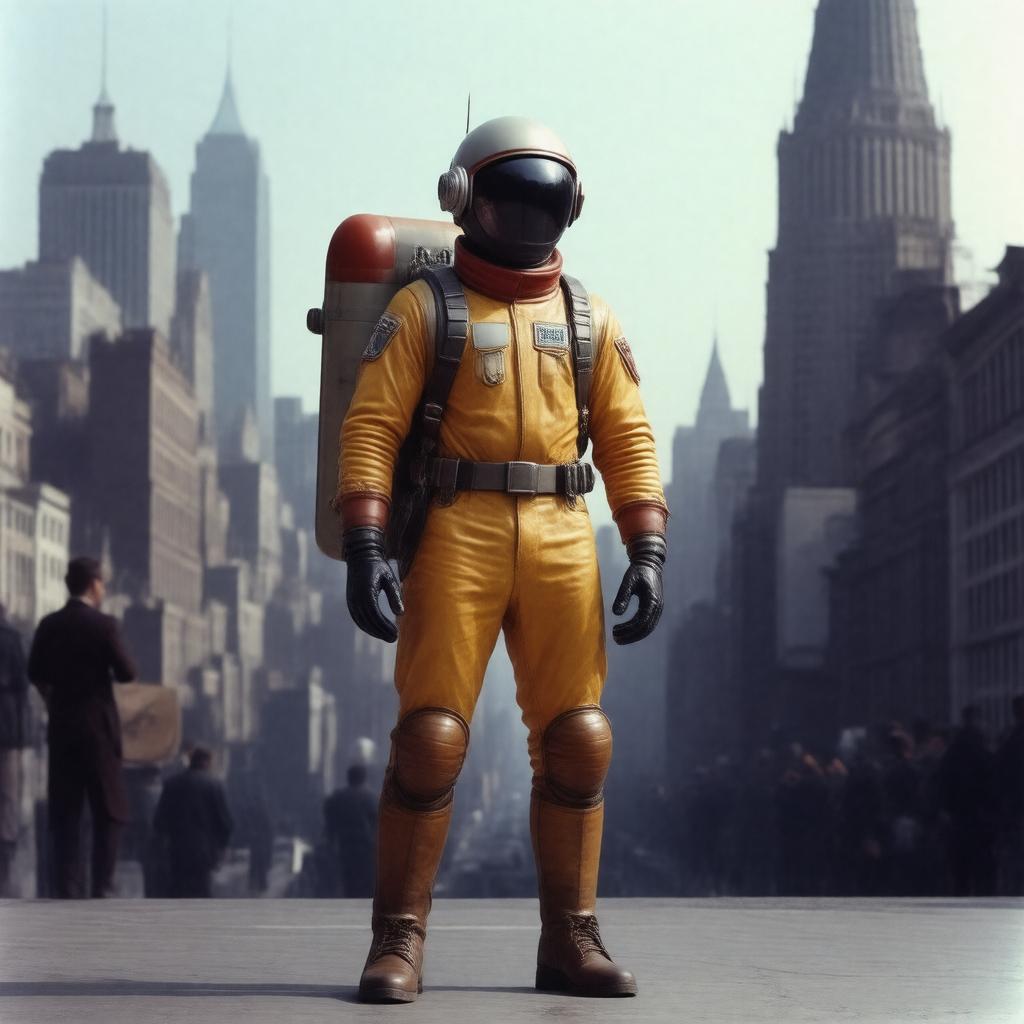 AI-created image of The Rocketeer