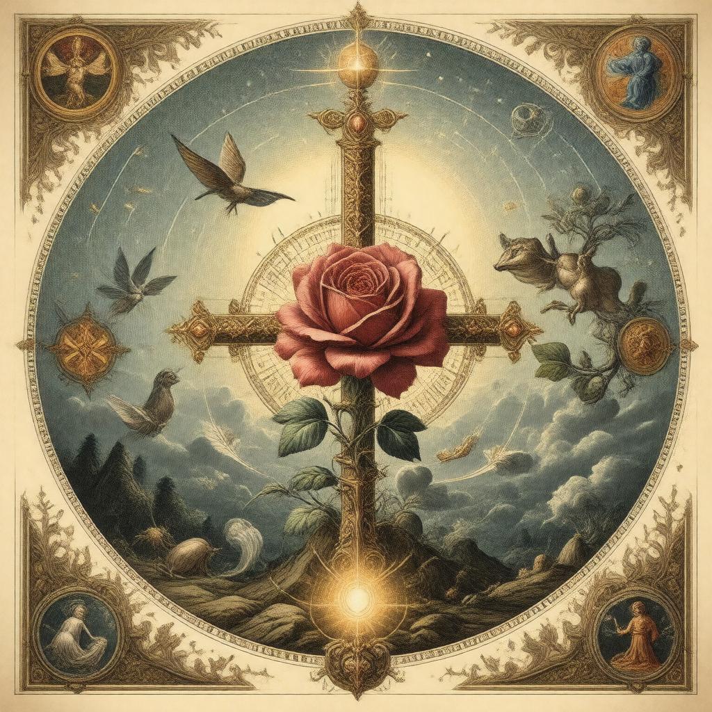 AI-created image of The Rosicrucians