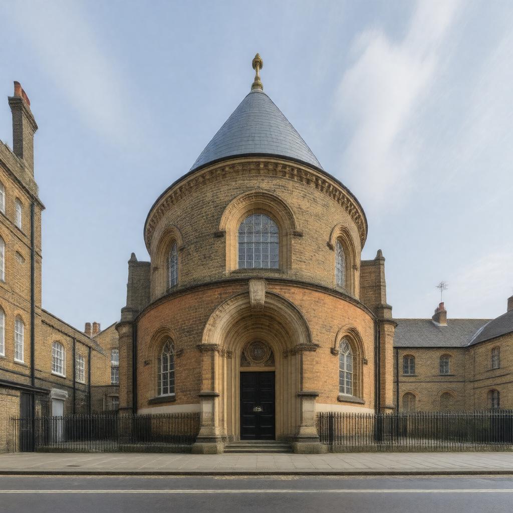 AI-created image of The Round Chapel