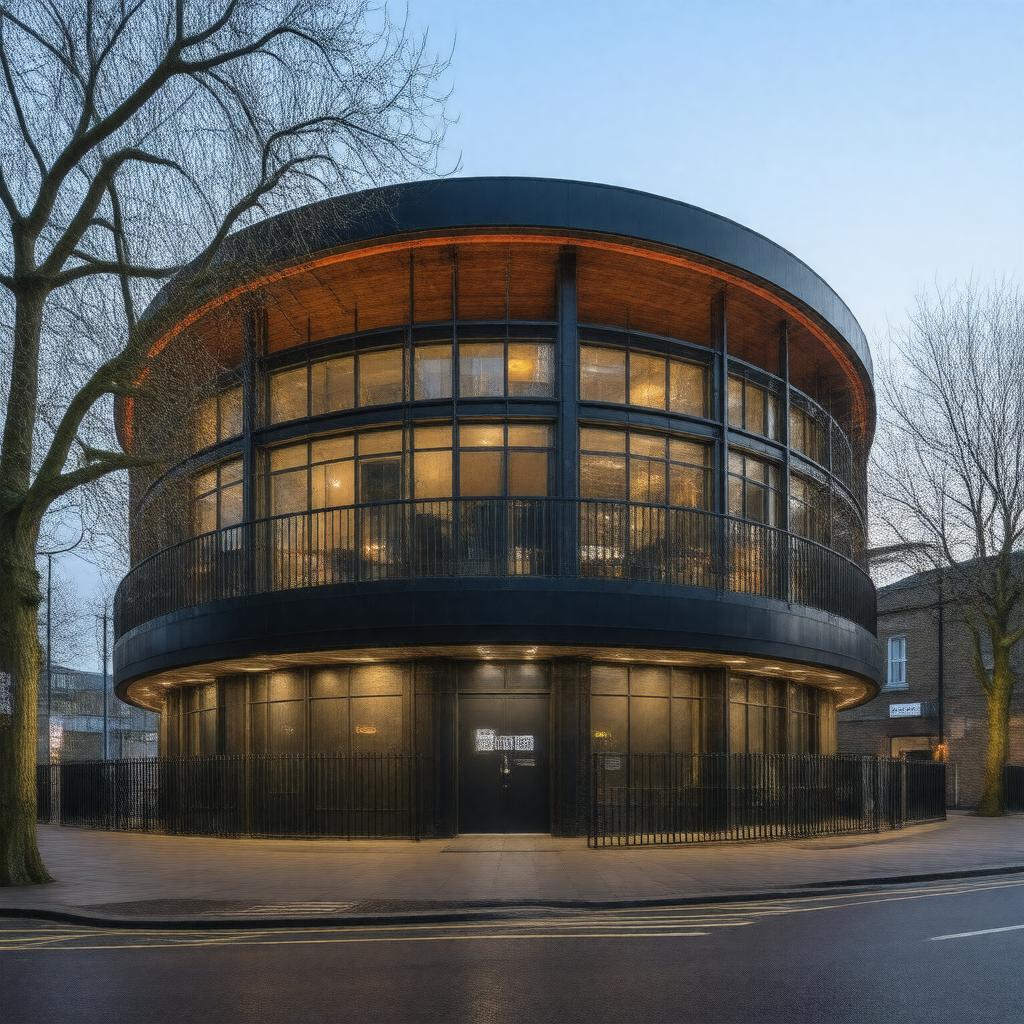 AI-created image of The Roundhouse