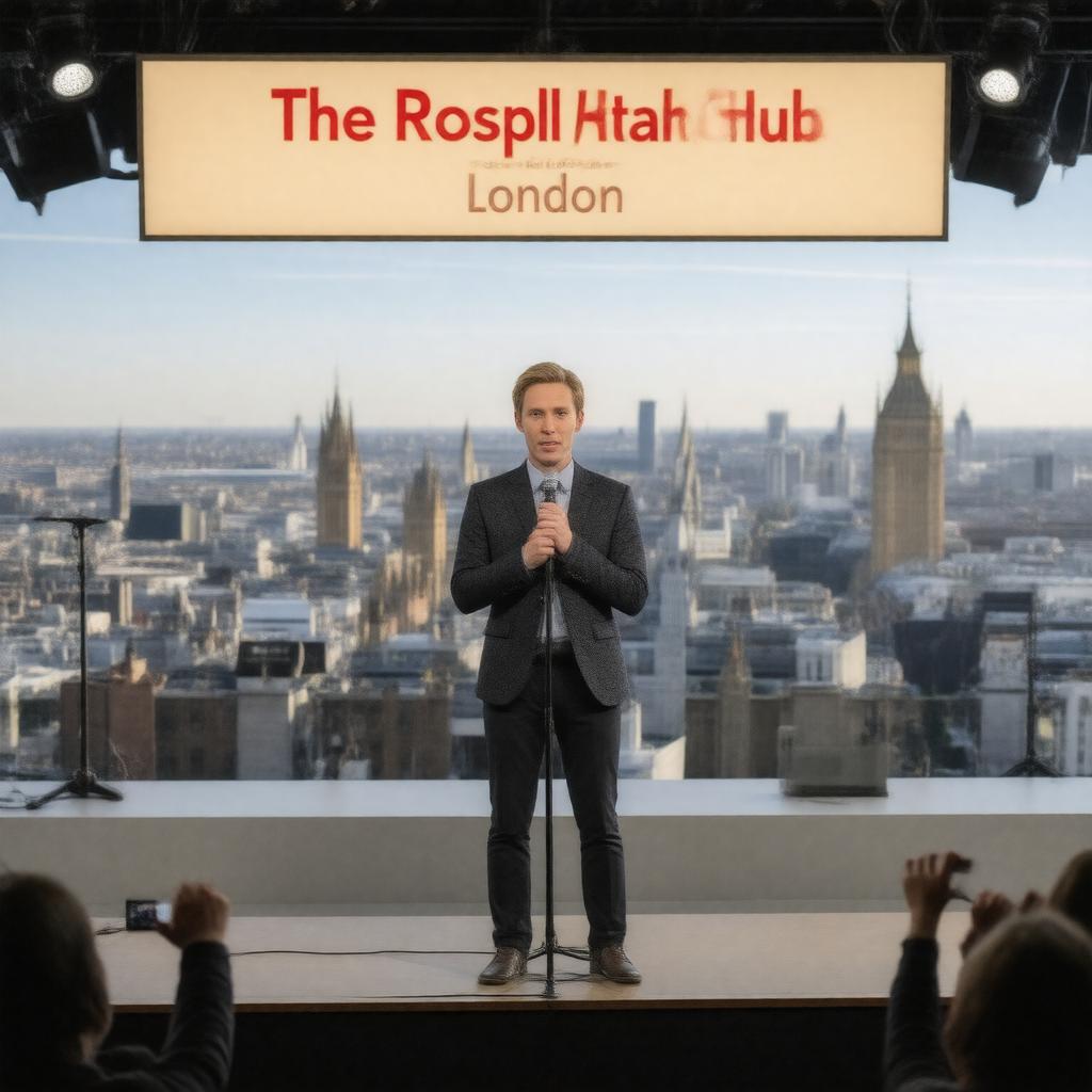 AI-created image of The Russell Howard Hour