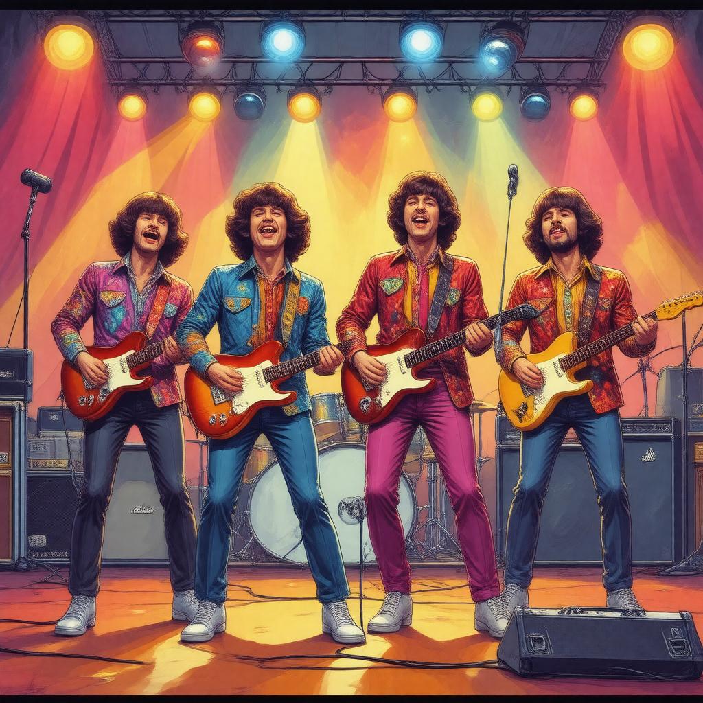 AI-created image of The Rutles