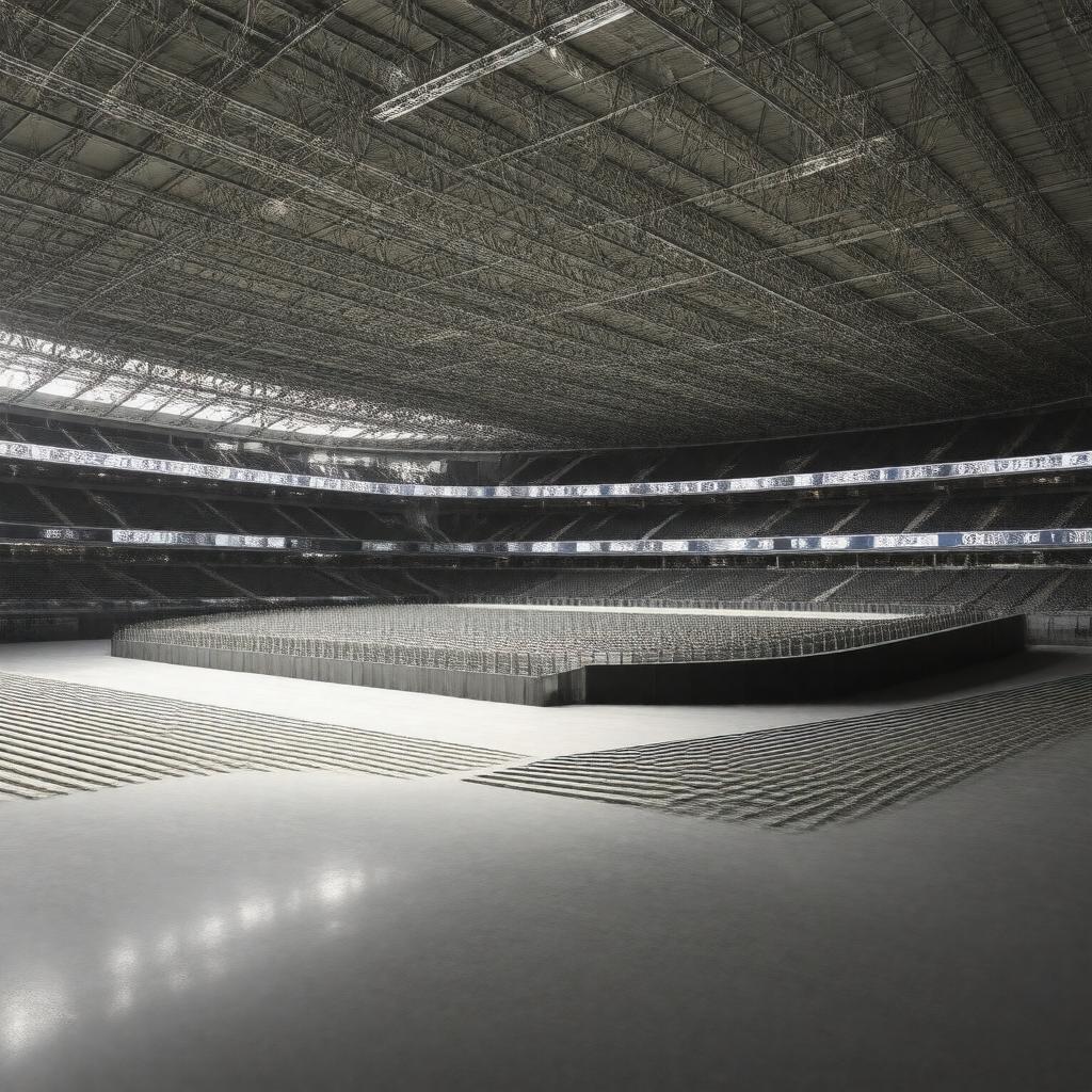 Click to view larger image AI-created image of The SSE Arena Wembley