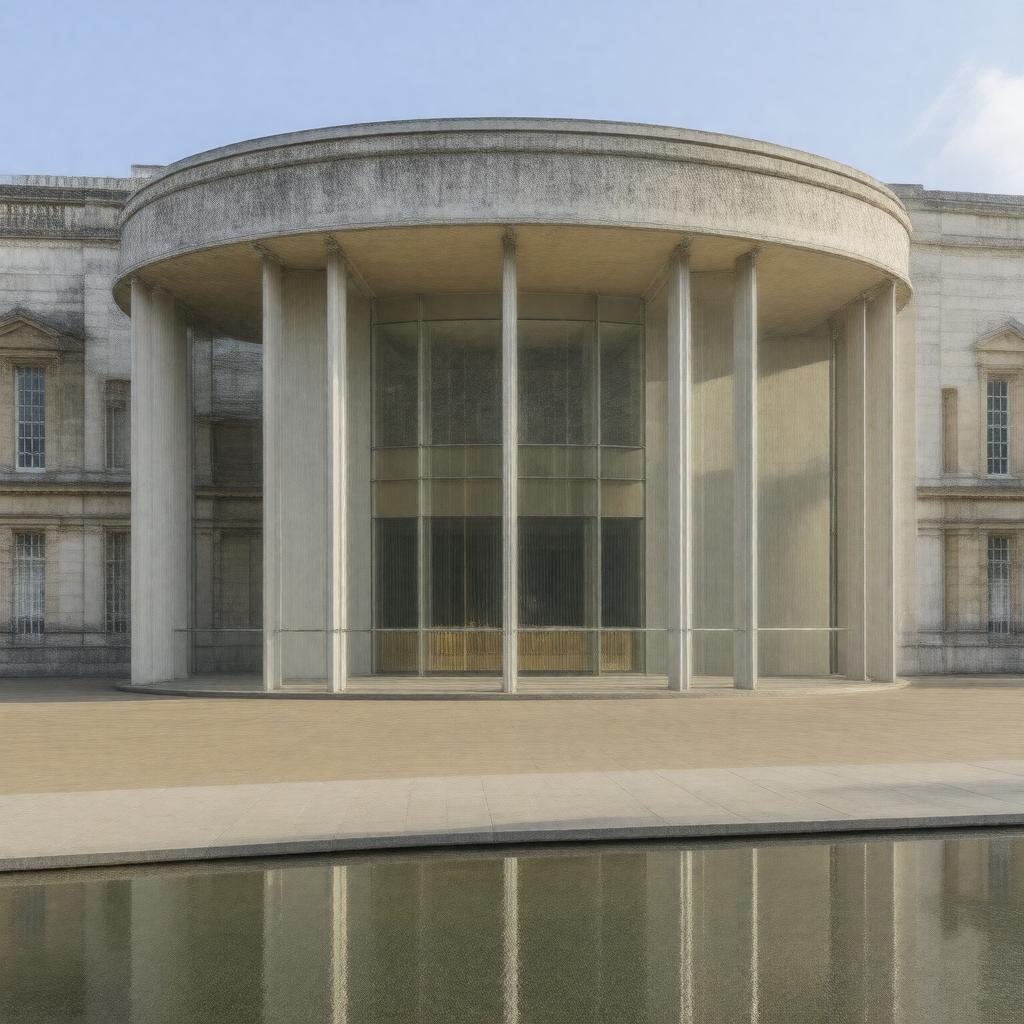 Click to view larger image AI-created image of The Sackler Wing of Galleries