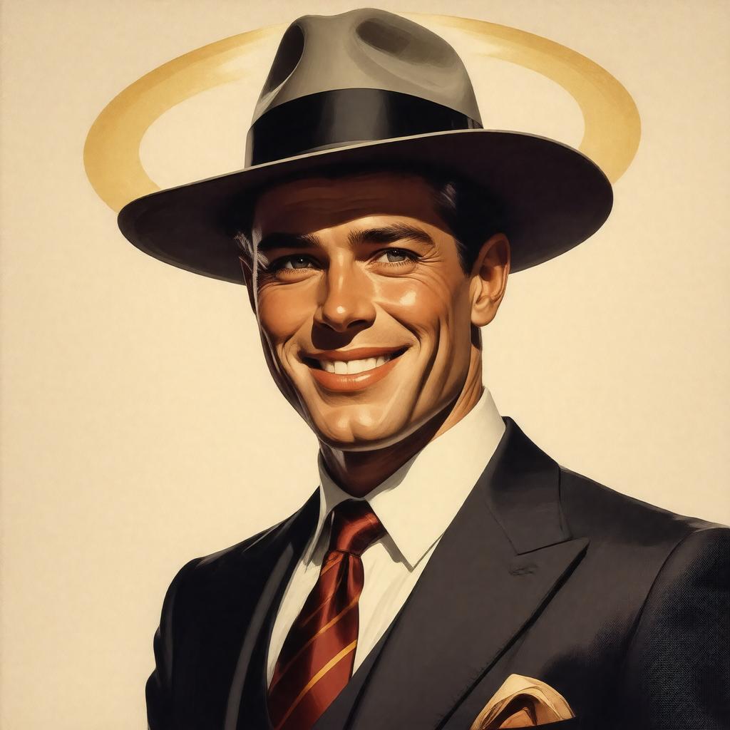 AI-created image of The Saint