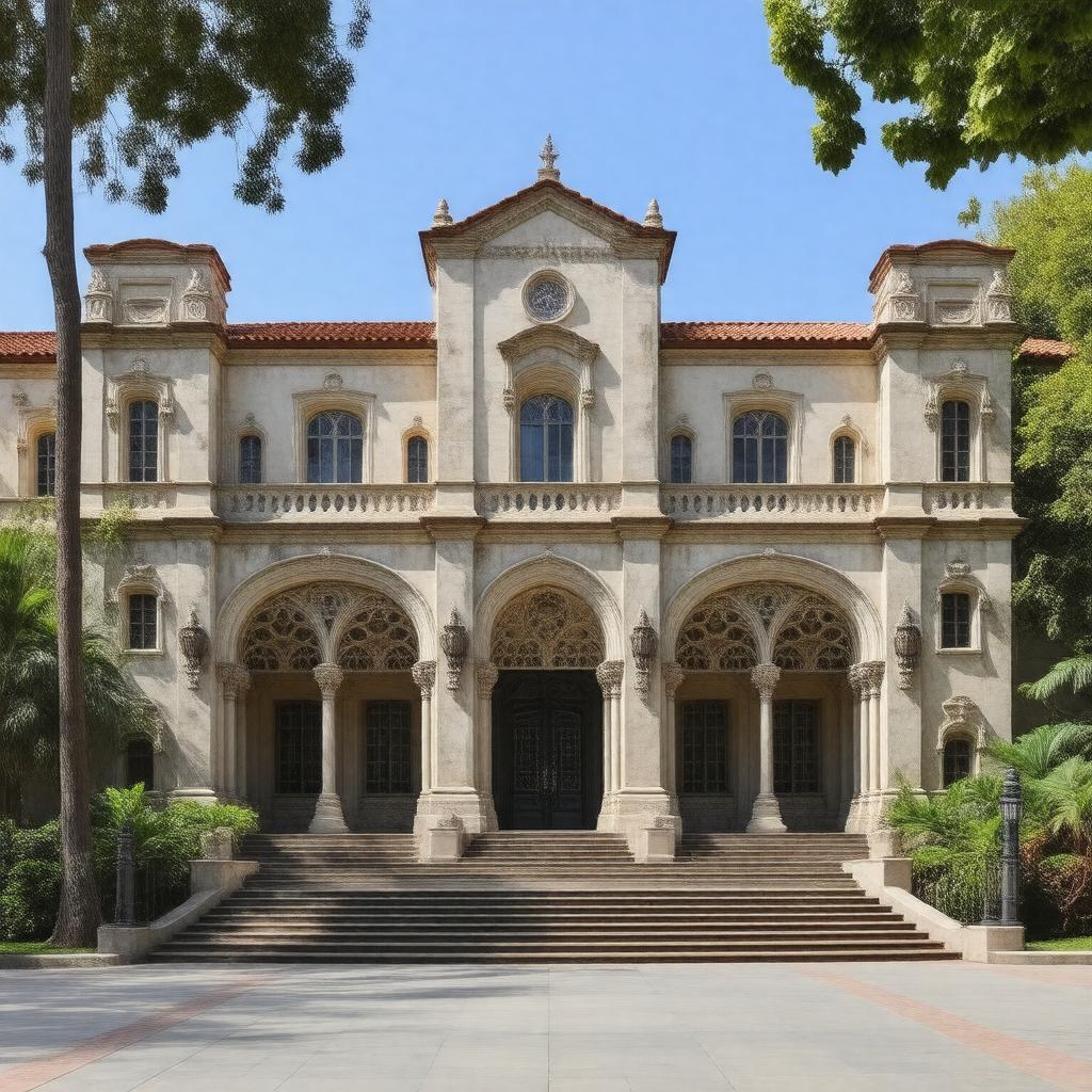 AI-created image of The San Diego Museum of Art