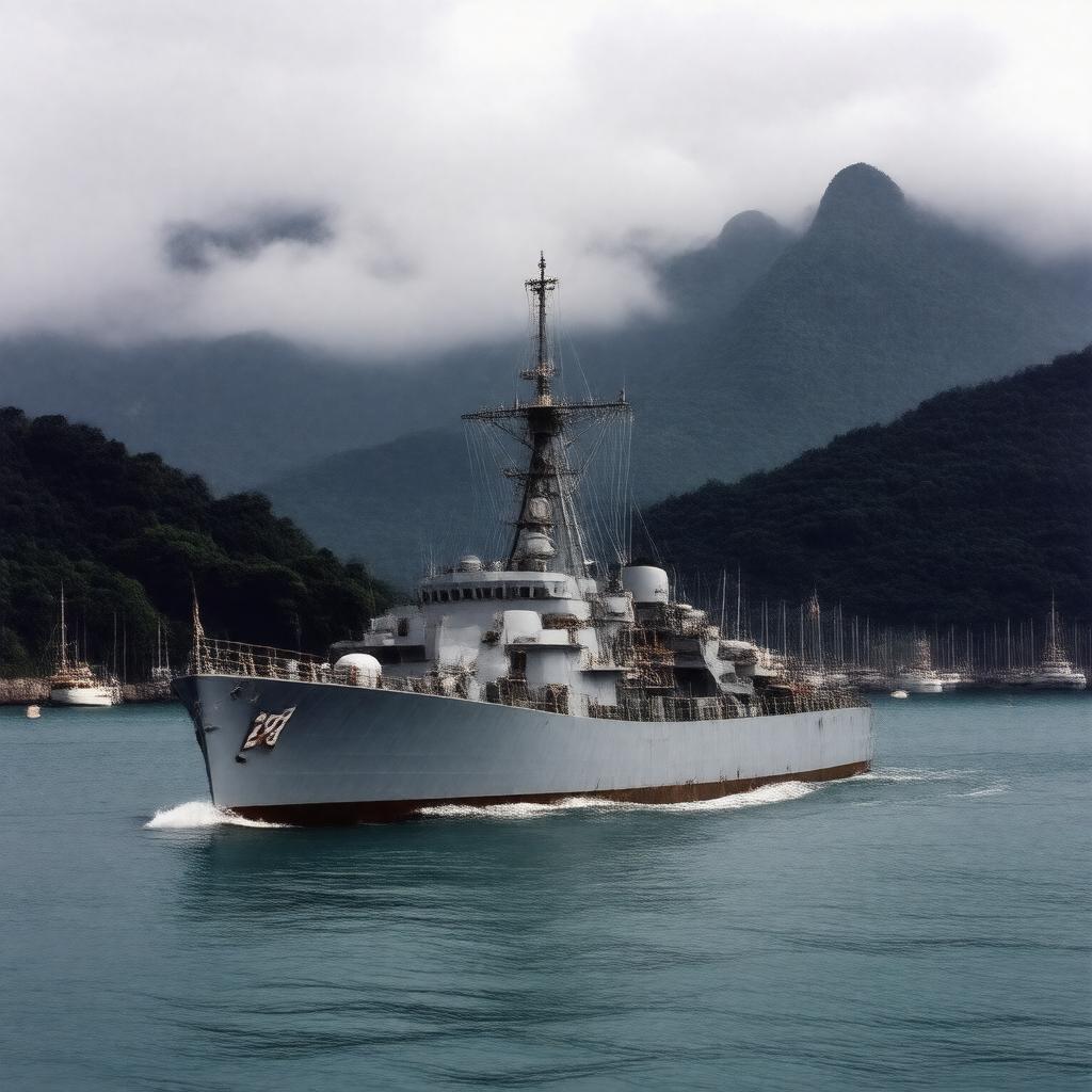 AI-created image of The Sand Pebbles