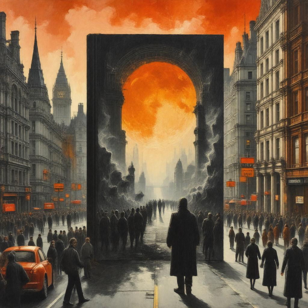 AI-created image of The Satanic Verses