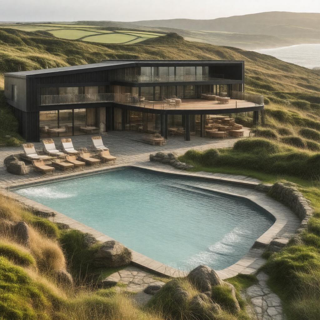 AI-created image of The Scarlet Hotel