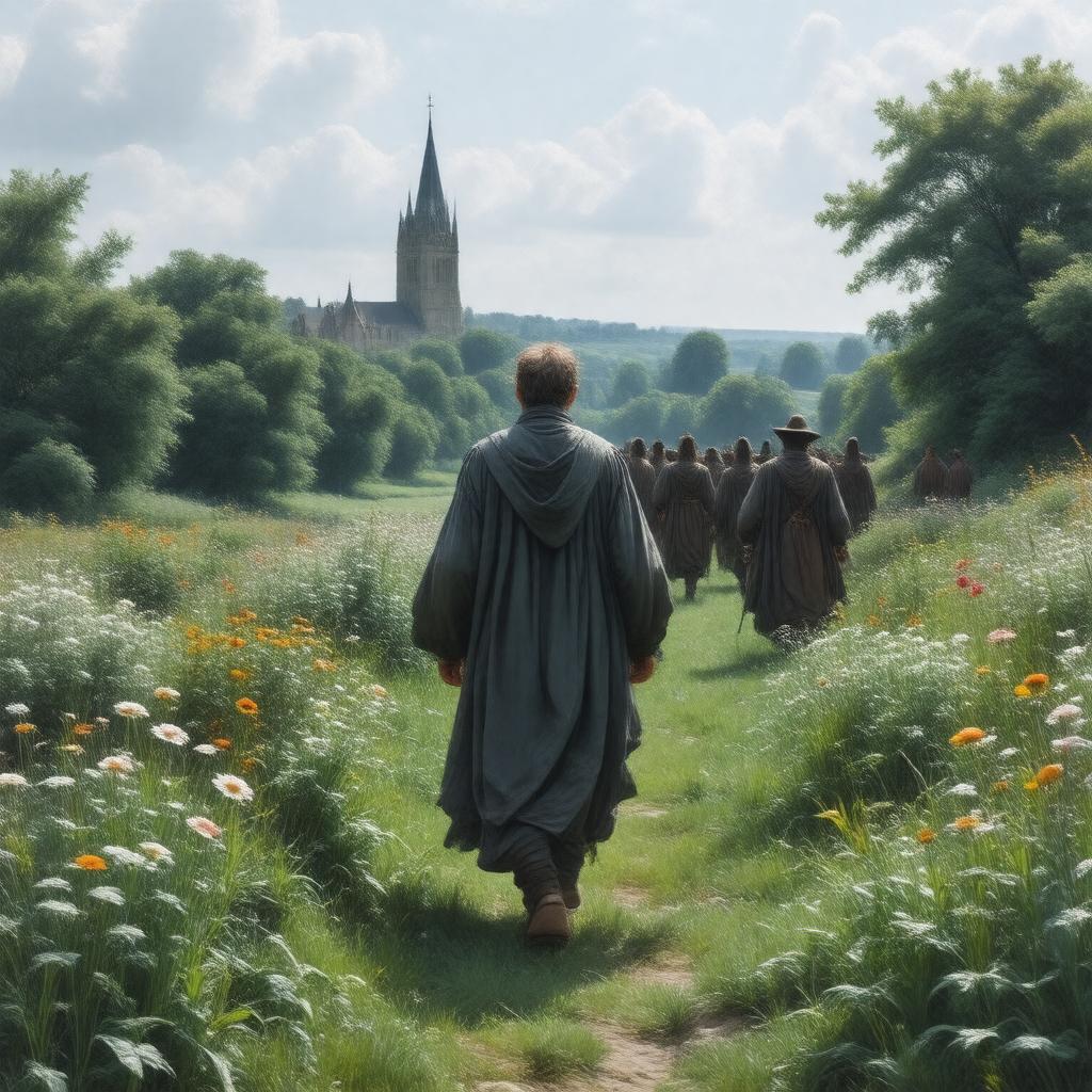 AI-created image of The Scholar-Gipsy