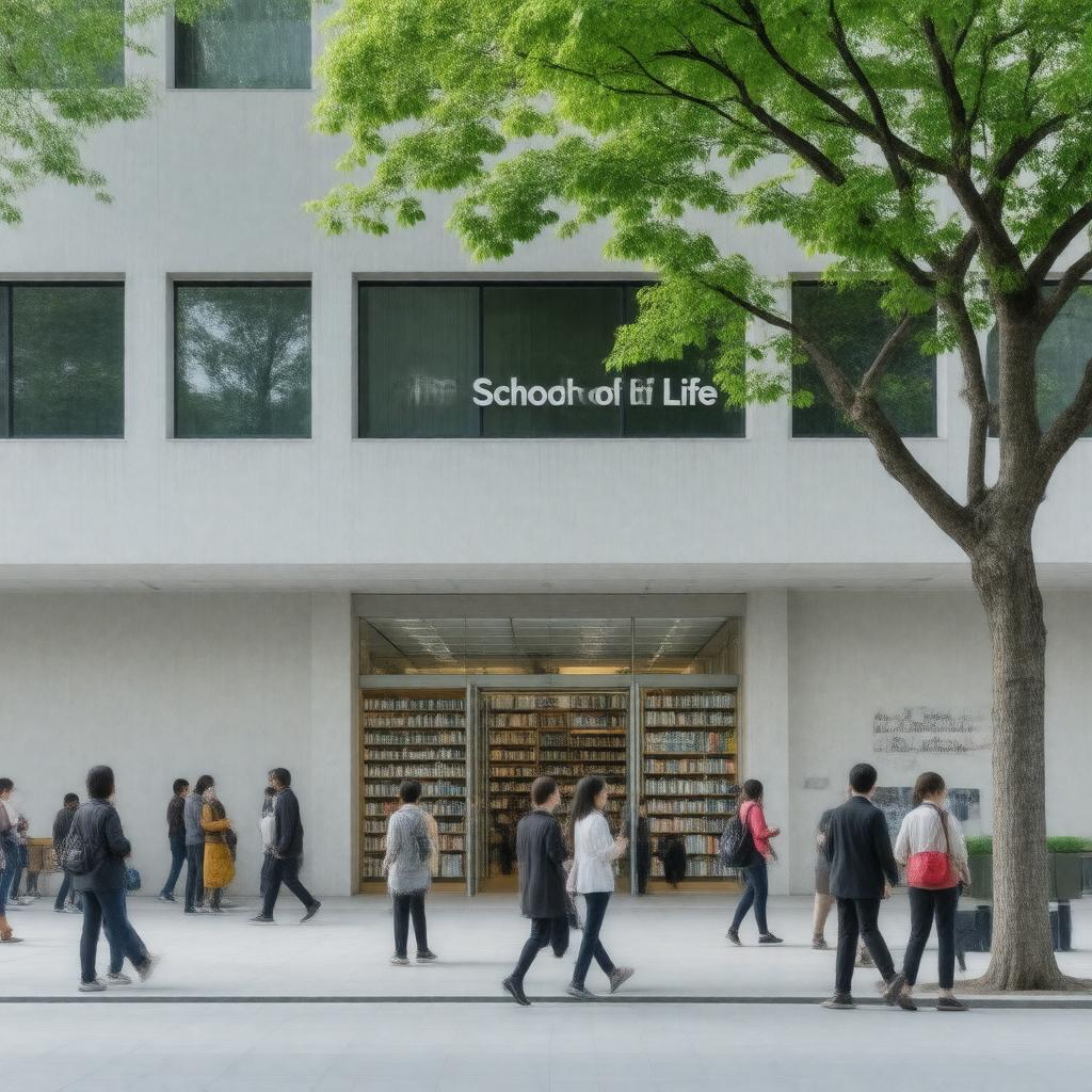 AI-created image of The School of Life