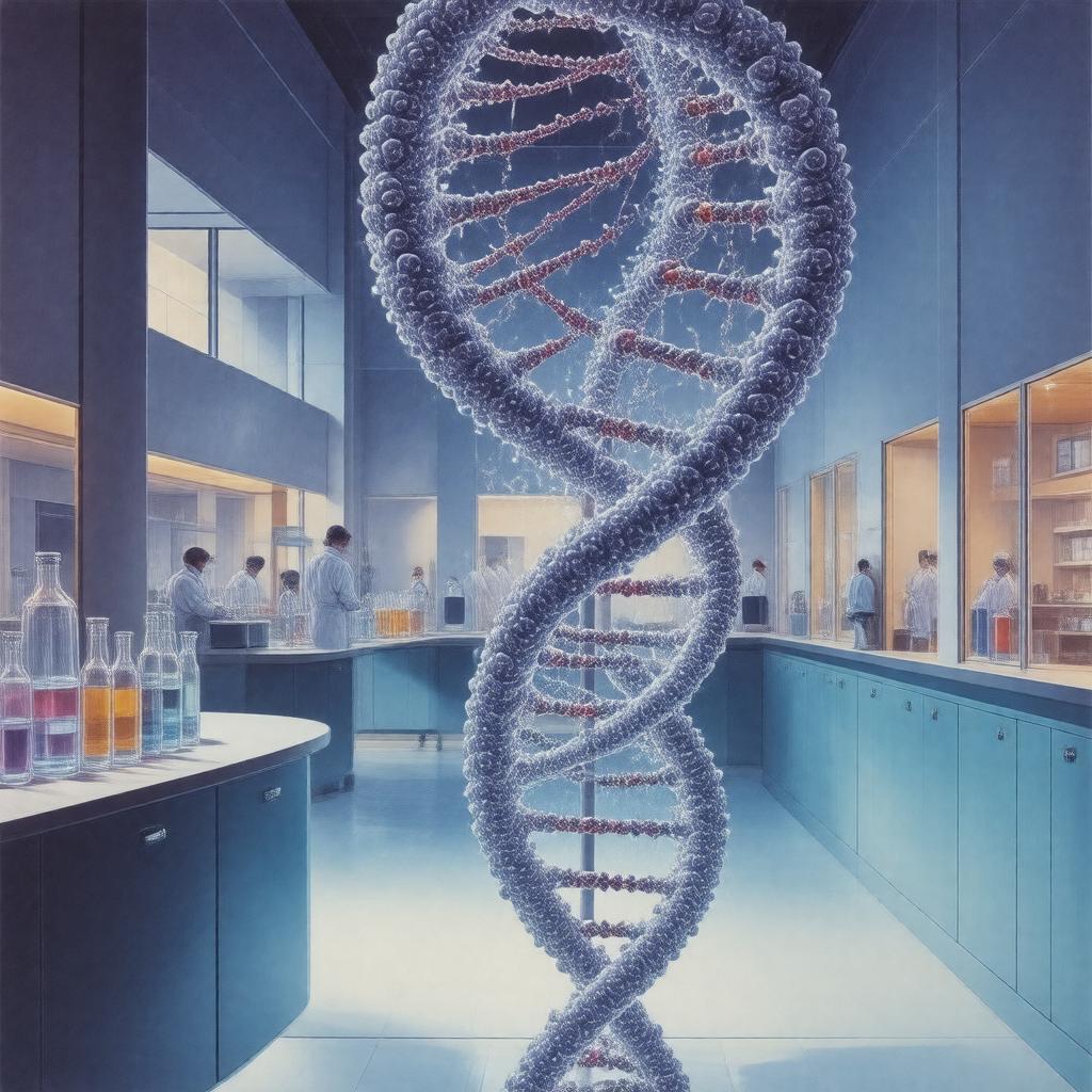 Click to view larger image AI-created image of The Science of Medicine