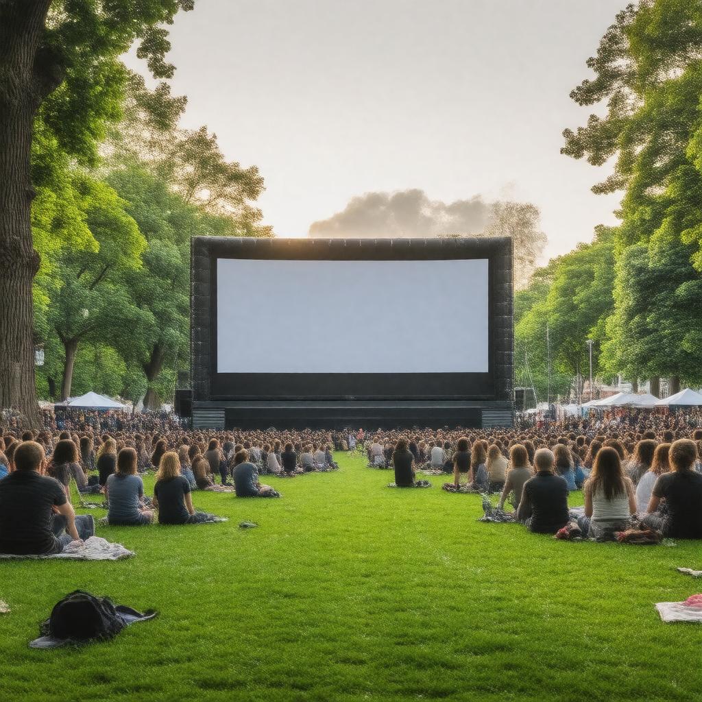 Click to view larger image AI-created image of The Screen on the Green