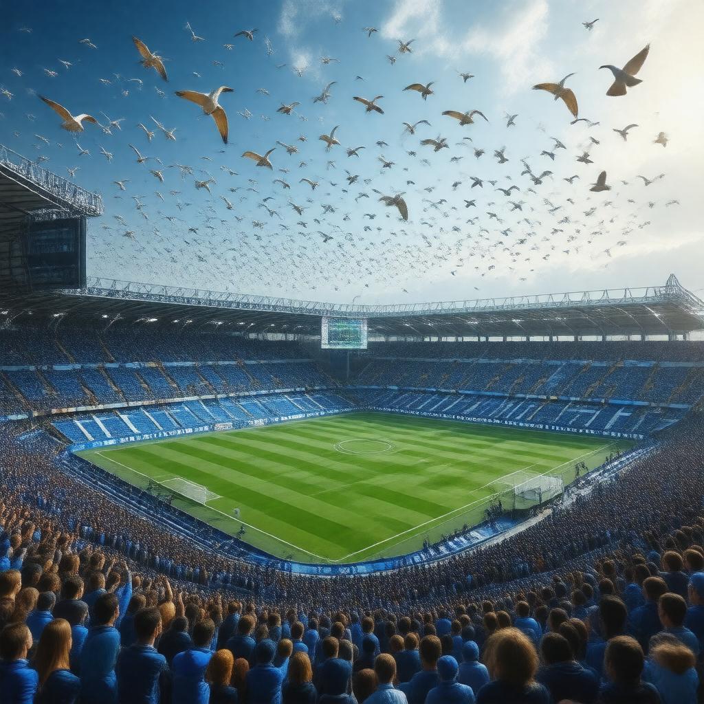 AI-created image of The Seagulls