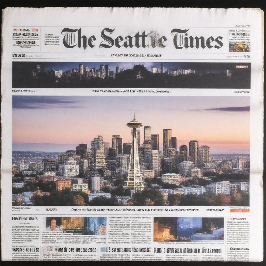 Click to view larger image AI-created image of The Seattle Times