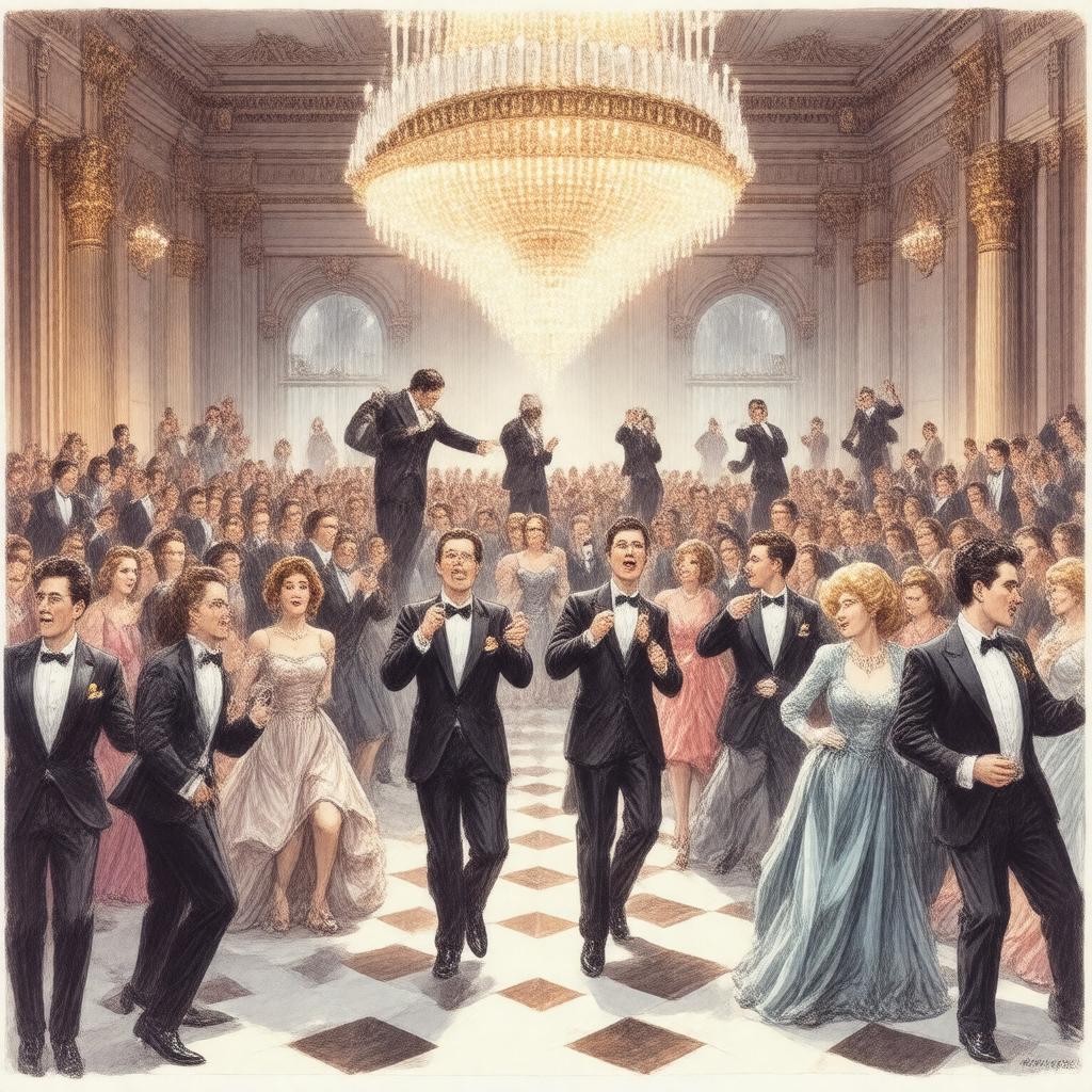 AI-created image of The Secret Policeman's Ball 2018