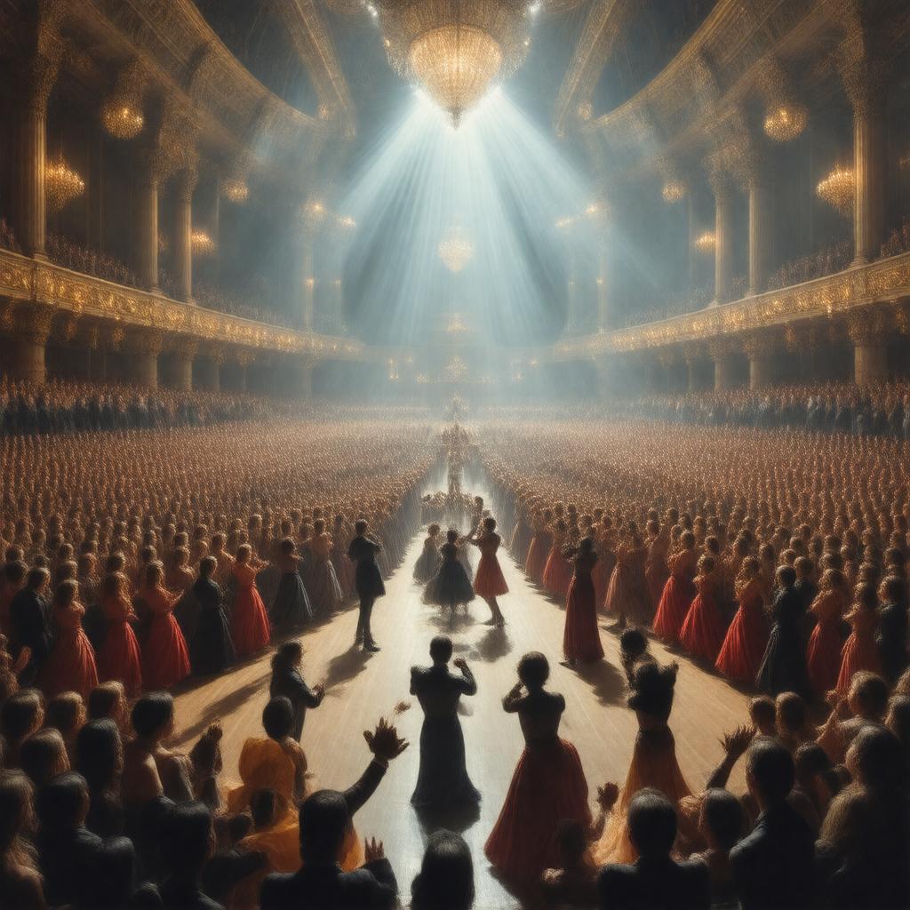 AI-created image of The Secret Policeman's Biggest Ball